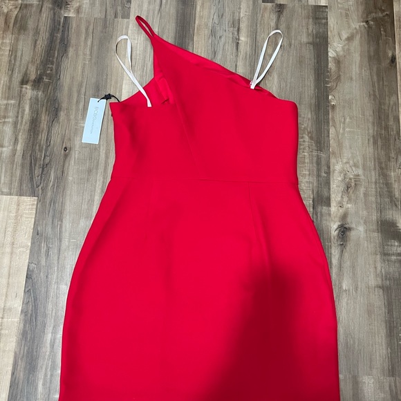 BCBGeneration Cocktail One Shoulder Dress 10 - Picture 8 of 8